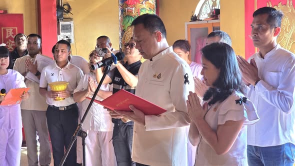 ผู้ว่าราชการจังหวัดพัทลุง เป็นประธานงานสมโภชและงานเส้งต้าน องค์เฉ่งจุ้ยจ้อซูก๋ง สืบสานประเพณีมงคล สะท้อนความเป็นสังคมพหุวัฒนธรรม