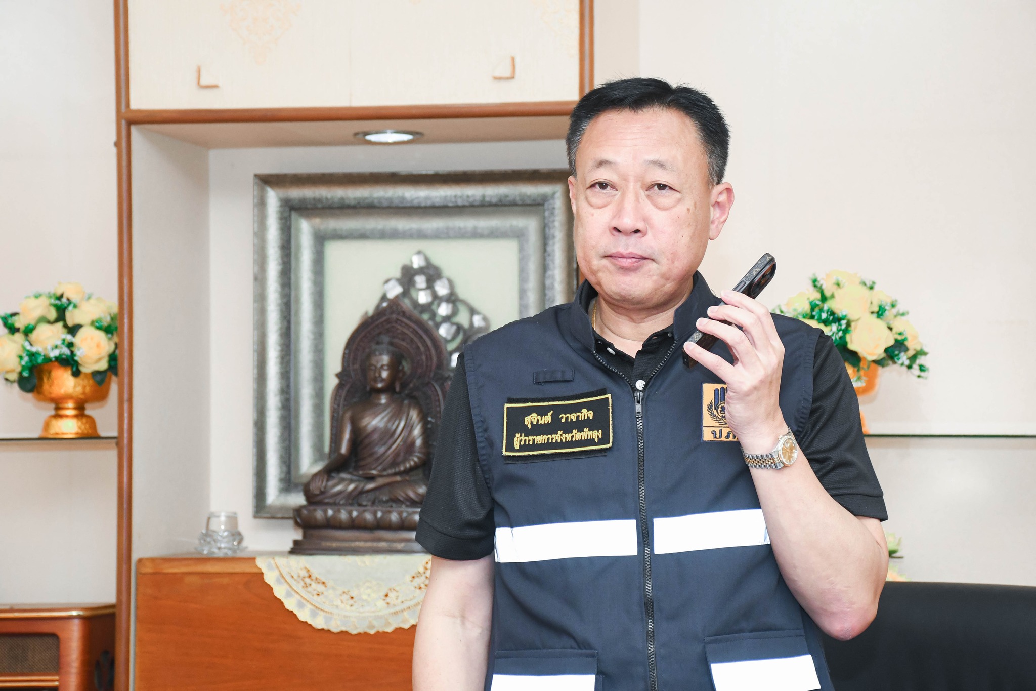 จังหวัดพัทลุงจัดฝึกซ้อมดับเพลิงและอพยพหนีไฟในอาคาร เสริมสร้างความพร้อมรับมืออัคคีภัยอย่างมีประสิทธิภาพ 🏨